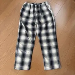 MPS チェック柄長ズボン130cm