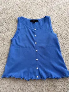 ZARA ブルー タンクトップ Sサイズのサムネイル