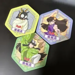 らんま1/2 猫飯店 コースター 3枚セット
