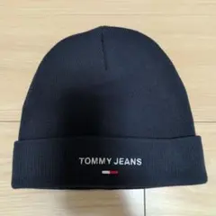 TOMMY JEANS ニット帽 ネイビー