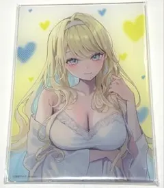 白河月愛 キミゼロ 5周年記念 くじ引き堂 A賞 アクリルパネル ナイトウェア