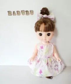 メルちゃん服　ソランちゃん服　コルネちゃん服　レミンちゃん服　タイダイ柄ピンク