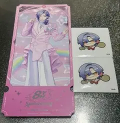 にじさんじ　8周年グッズ　チケット風カード特典　ステッカー　ミラン・ケストレル