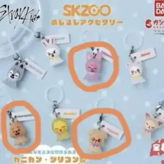 SKZOO めじるしアクセサリー３個セット クオッカ パピーム トェッキ