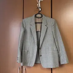 Aquascutum アキュアスキュータム ジャケット シルク リネン 麻 - メルカリ