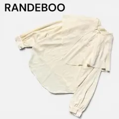 美品✨ランデブー ケープデザイン ブラウス アイボリー フリー 長袖のサムネイル
