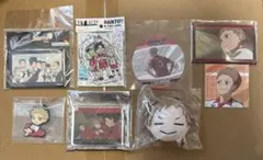 ハイキュー!! グッズ 音駒高校 夜久衛輔 缶バッジ アクリルブロック ラバマス