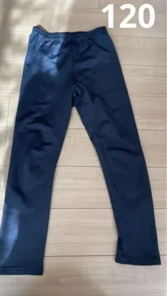 キッズ　レギンス　タイツ　120 ブラック