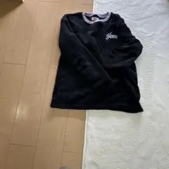 黒いフリーストレーナー 160cmロゴ入りお値下げしました