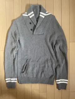 【良品】H&M エイチアンドエム グレーニット