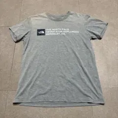The north face 半袖　tシャツ　グレー L