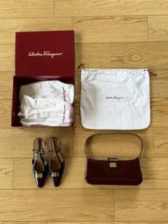 美品 Ferragamo（フェラガモ）バッグ＆サンダルセット