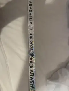 【ハーフサイズ】嵐 we are ARASHI 銀テープ