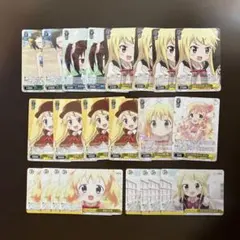 きんいろモザイク　8枝　フルレアデッキ +デッキパーツ きんいろモザイク 8枝 フルレアデッキ +デッキパーツ きんいろモザイク 8枝