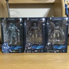 hiyatoys AVPエイリアンVSプレデター スカー・チョッパー 3種セット hiyatoys AVPエイリアンVSプレデター スカー・チョッパー 3種セット