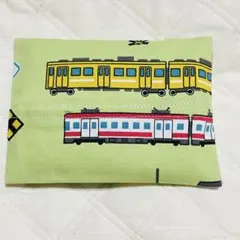 電車＆踏切柄ポケットティッシュカバー【送料無料】商品番号94