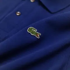 ⭐️極美品 フランス製 ファブリカ期 ラコステ LACOSTE ロイヤルブルーのサムネイル