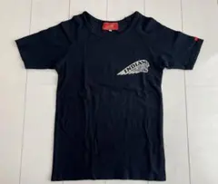 L Indian Motorcycle 半袖Tシャツ 胸ロゴ インディアン 黒
