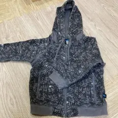 レア 《 stussy 》 キッズ服 110サイズ 半袖パーカー パイル生地 