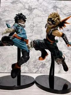 緑谷出久　爆豪勝己　king of artist フィギュアセット