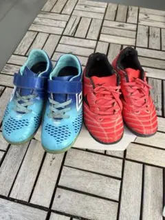 【2足セット】サッカーシューズ 21センチ　ミズノ　アンブロ