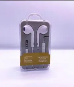 3.5mm Android対応 有線イヤホン マイク付き