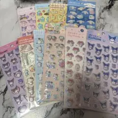 ぷくっとシール　サンリオ　10枚セット