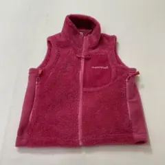A/W モンベル キッズ フリースベスト 90