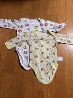 長袖ロンパース2点セット