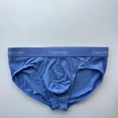 カルバンクライン　メンズビキニ　XL(L) ブルー　ビキニブリーフ　男性ブリーフ
