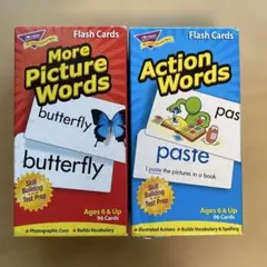 フラッシュカードセット アクション編とピクチャー編　2箱