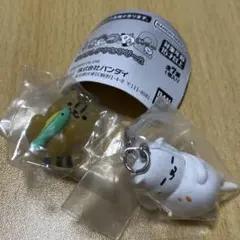 ねこあつめ　めじるしアクセサリー2 まんぞくさん きじとらさん 2点