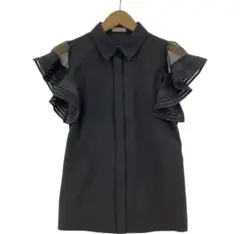 FRAY I.D フレイアイ・ディー ラッフルスリーブブラウス size0