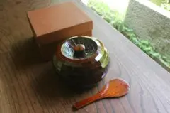 デッドストック！どっしり刳り貫き木地に極上朱漆の大椀2点（検後藤塗