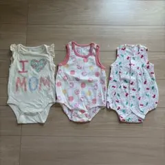 ロンパース 夏向け　サイズ80・90