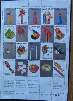 古い  韓国記念切手。絵画 シリーズ 珍品 9枚 古い 韓国記念切手。絵画 シリーズ 珍品 9枚