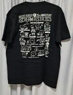 RACCOS BURGER 20TH I SCREAM FESTA Tシャツのサムネイル