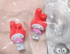 マイメロディ2 個セット ぬいぐるみといっしょ フィギュアマスコット