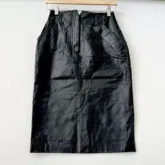 ★leezaリアルレザースカート膝下タイトのサムネイル