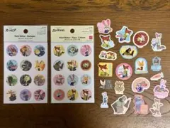 Zootopia シール 12枚 ×2 ＆ フレークシール