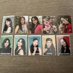 TWICE ミナ　ジヒョ　ジョンヨン　ツゥイENEMY トレカ　まとめ売り