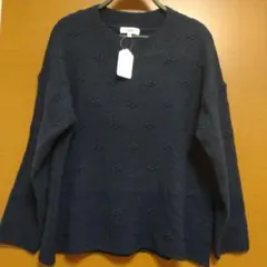 briquette ニットセーター サイズ　M カラー　紺色