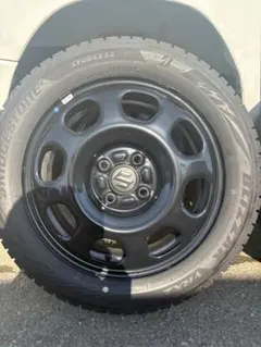 スズキ純正 15インチホイール BRIDGESTONEスタッドレスのサムネイル