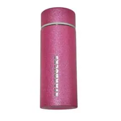 STARBUCKS グリッター　タンブラー　ピンク　ホリデー　水筒　スタバ