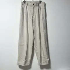 ZARA きれいめ ワイドスラックス M ウエストゴム 体型カバー カジュアル