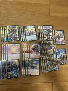 デュエマデッキ　守りの王道　スリーブ付き
