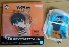 ハイキュー!! 一番くじG賞烏野アクリルチャームフォンタブコレクション影山飛雄