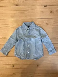 Ralph Lauren デニムブルー 長袖シャツ 2/2T