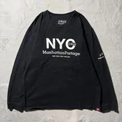 【Y8694】Manhattan Portage 長袖Tシャツ　サイズMのサムネイル
