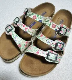 ꕤ**⋆希少✻*BIRKENSTOCK サンダル 花柄 37 24cm フロリダのサムネイル